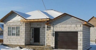 Одноэтажные дома из пеноблоков под ключ в Березниках - от 134368 рублей
